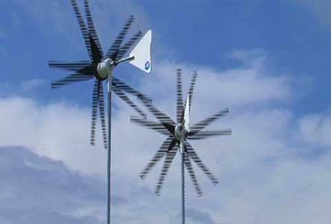 Sust-it's Future Energy Wind turbines, helping power our office