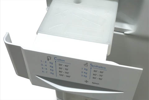 Condenser tumble dryer water tank